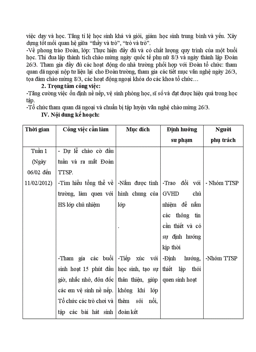 image for page Kế hoạch chủ nhiệm toàn đợt