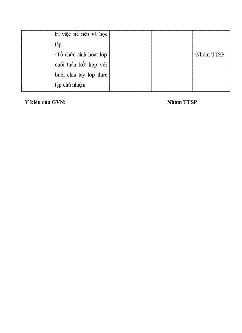 image for page Kế hoạch chủ nhiệm toàn đợt