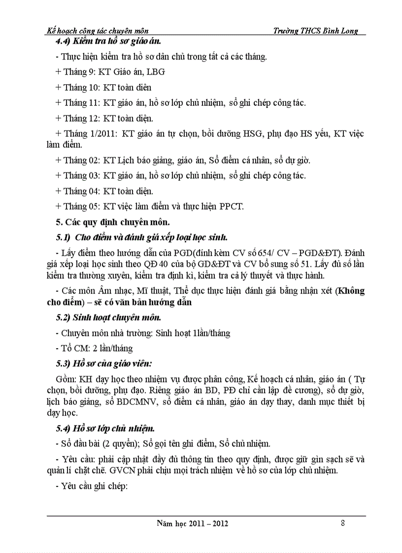 image for page Ke hoach chuyen mon nam hoc 2011 2012