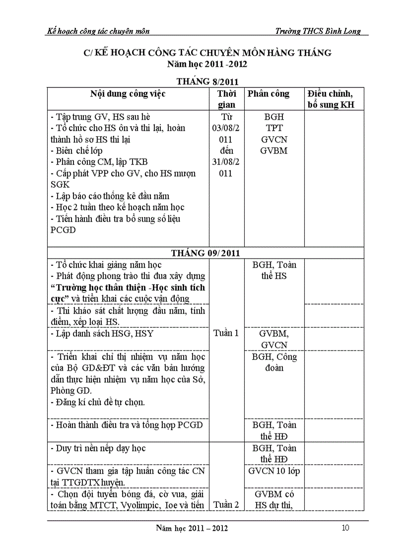 image for page Ke hoach chuyen mon nam hoc 2011 2012