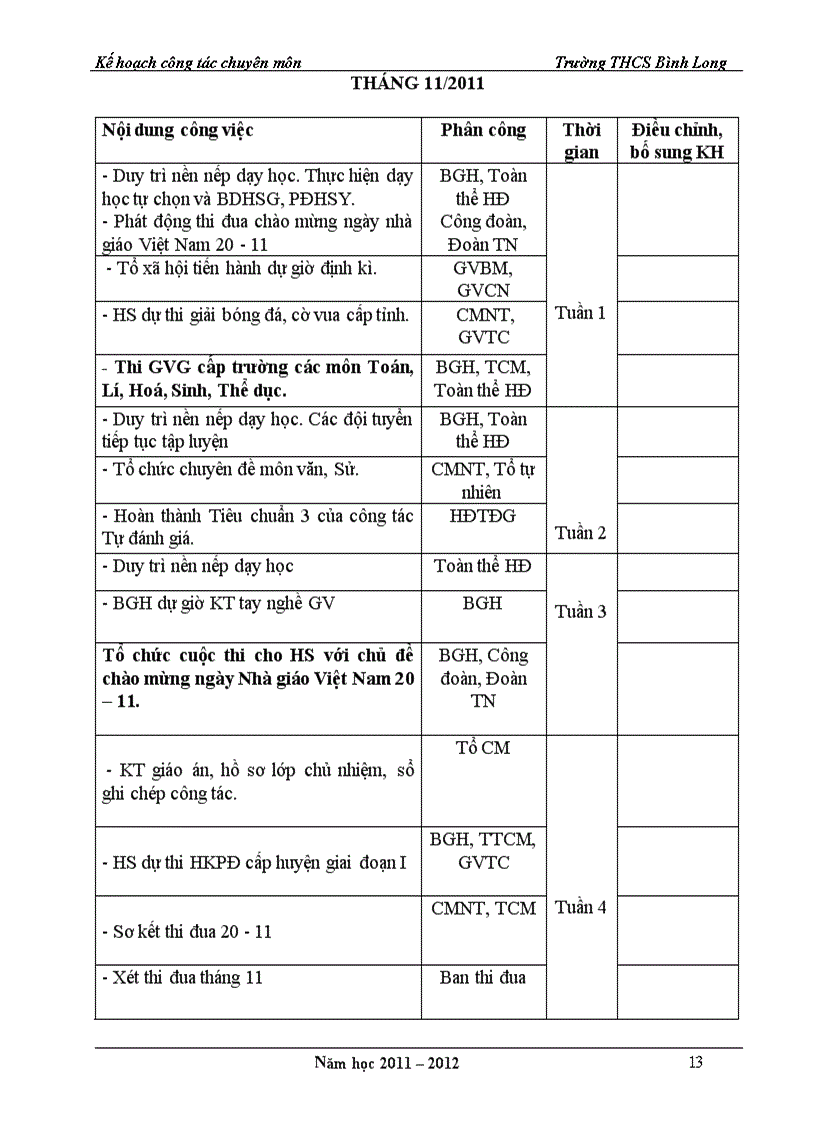 image for page Ke hoach chuyen mon nam hoc 2011 2012