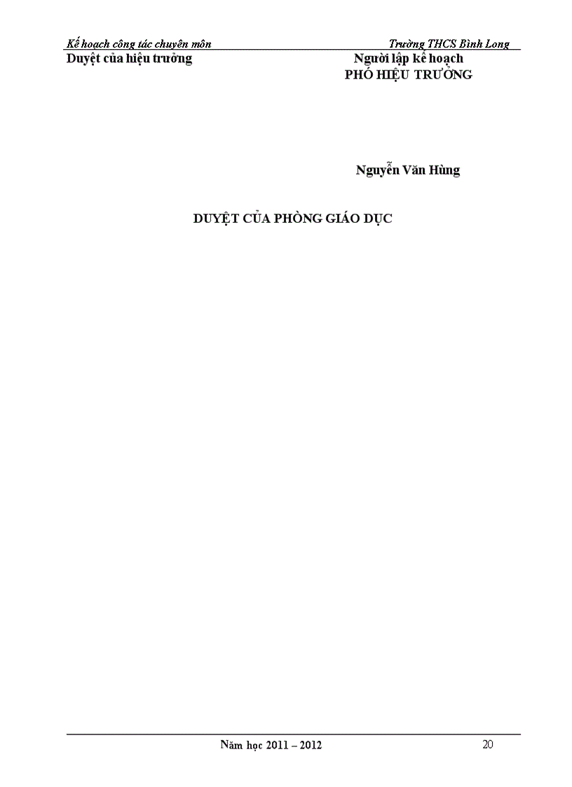 image for page Ke hoach chuyen mon nam hoc 2011 2012