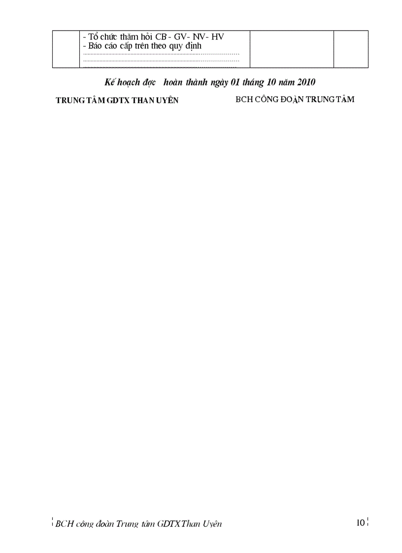 image for page Ke hoach cong doan chuan