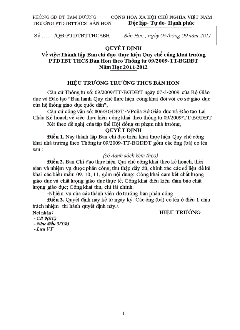 image for page Kế hoach công khai theo tt 09