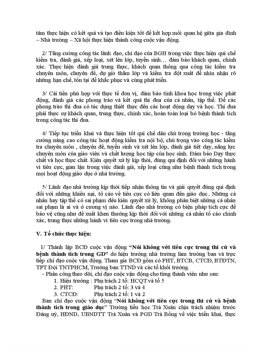 image for page Kế hoạch cuộc vận động Hai không