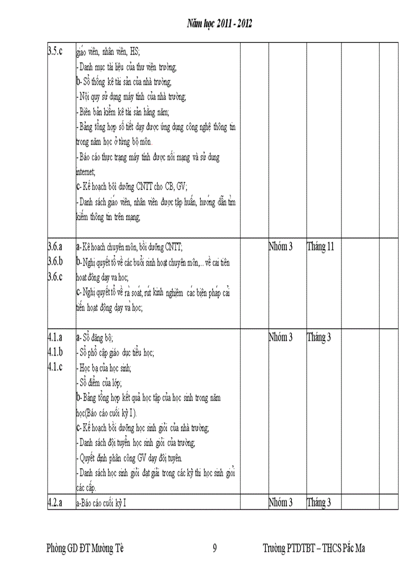 image for page Ke hoach danh gia truong th