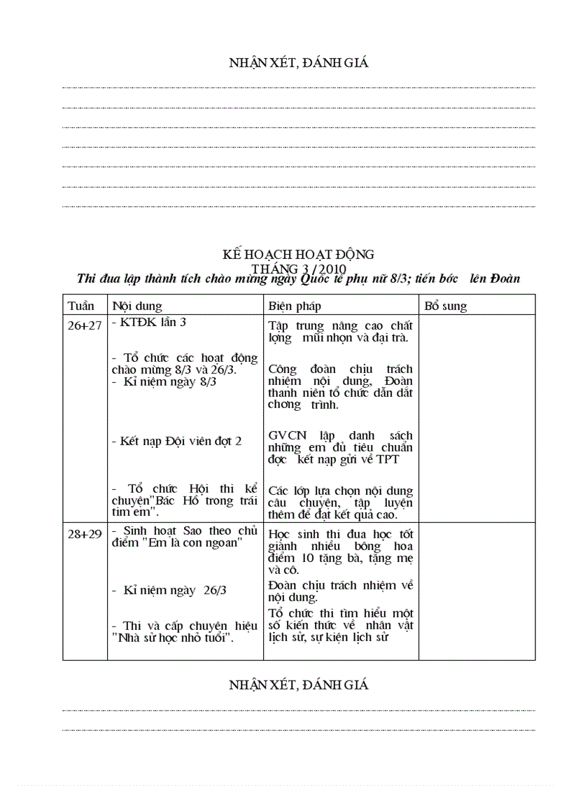 image for page Ke hoach doan doi