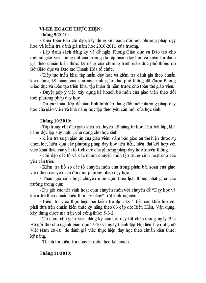 image for page Kế hoạch đổi mới PPDH và KTĐG