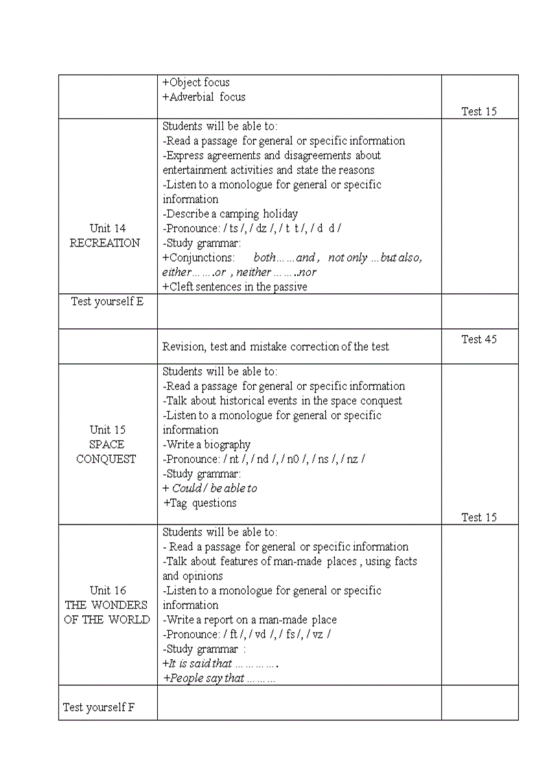 image for page Kế hoạch giảng dạy TA 10 11 12