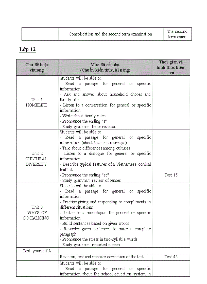 image for page Kế hoạch giảng dạy TA 10 11 12