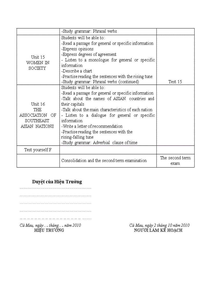 image for page Kế hoạch giảng dạy TA 10 11 12