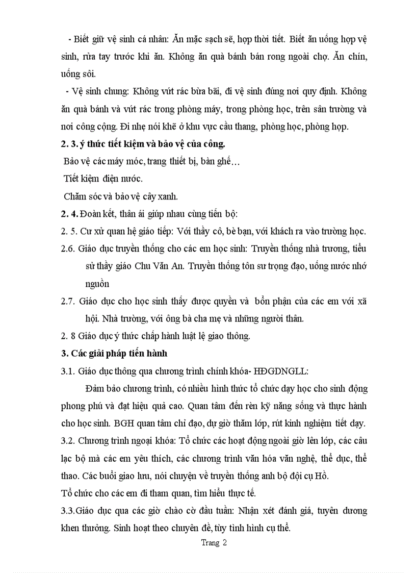 image for page Kế hoạch giáo dục đạo đức học sinh 2011 2012