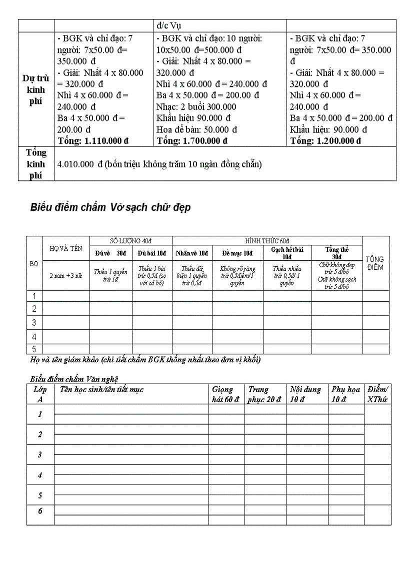 image for page Ke hoach HD cua doan truong tháng 11 2010 NGVN