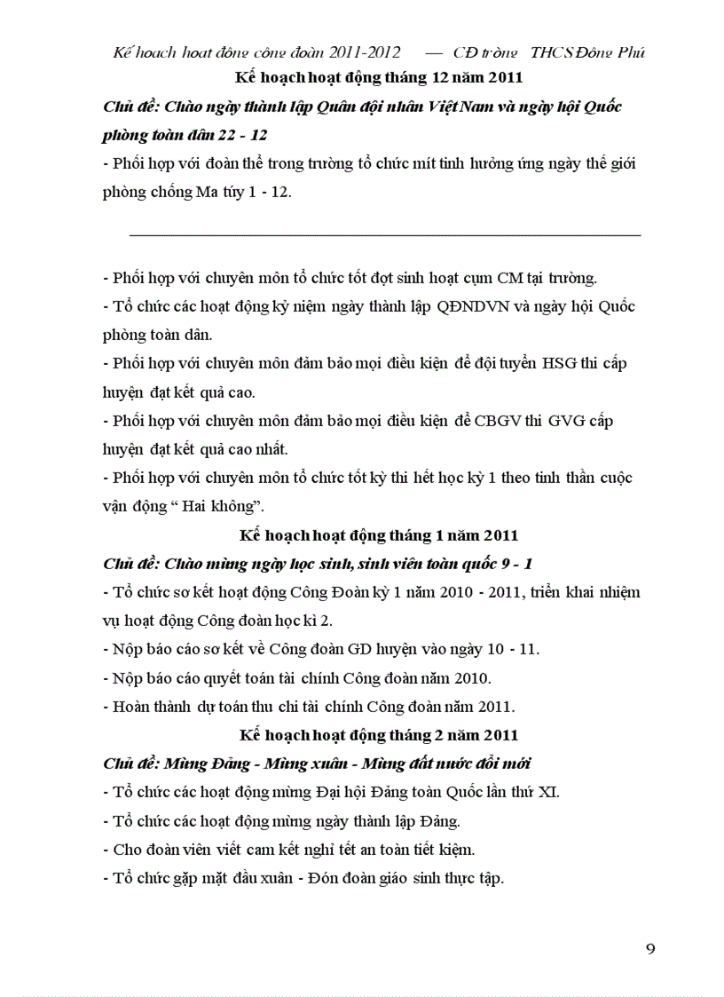 image for page Ke hoach hoat dong cong doan 11 12