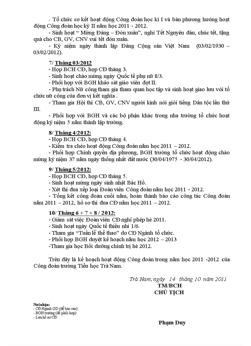 image for page Ke hoach hoat dong cong doan 2011