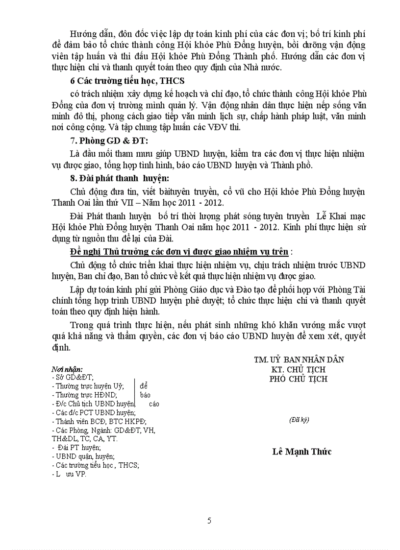 image for page Kế hoạch hội khỏe Phù Đổng