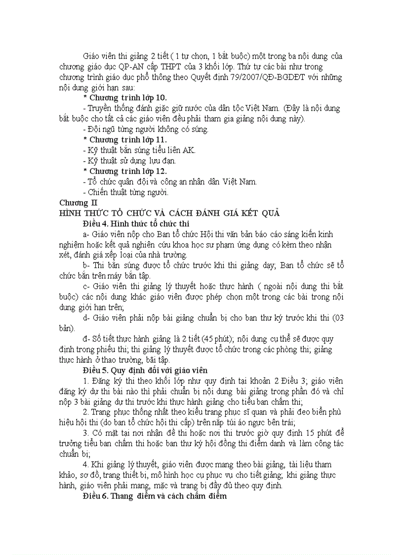 image for page Kế hoạch Hội thi Giáo viên dạy giỏi cấp tỉnh năm 2012