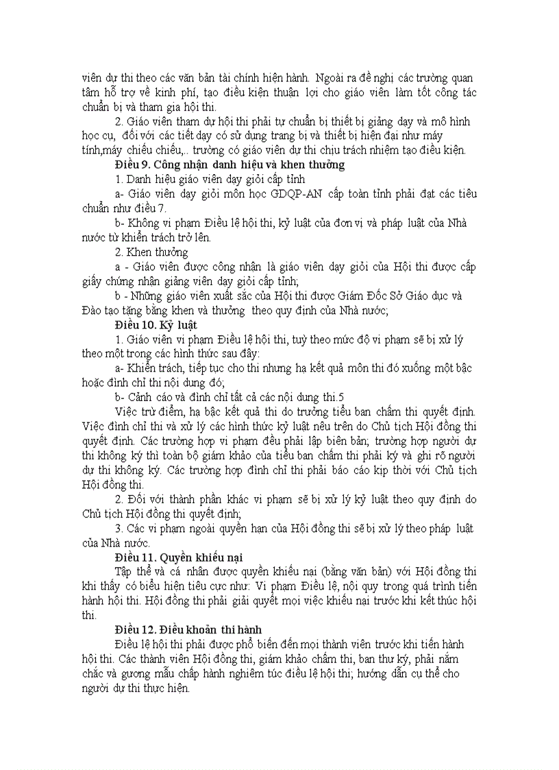 image for page Kế hoạch Hội thi Giáo viên dạy giỏi cấp tỉnh năm 2012