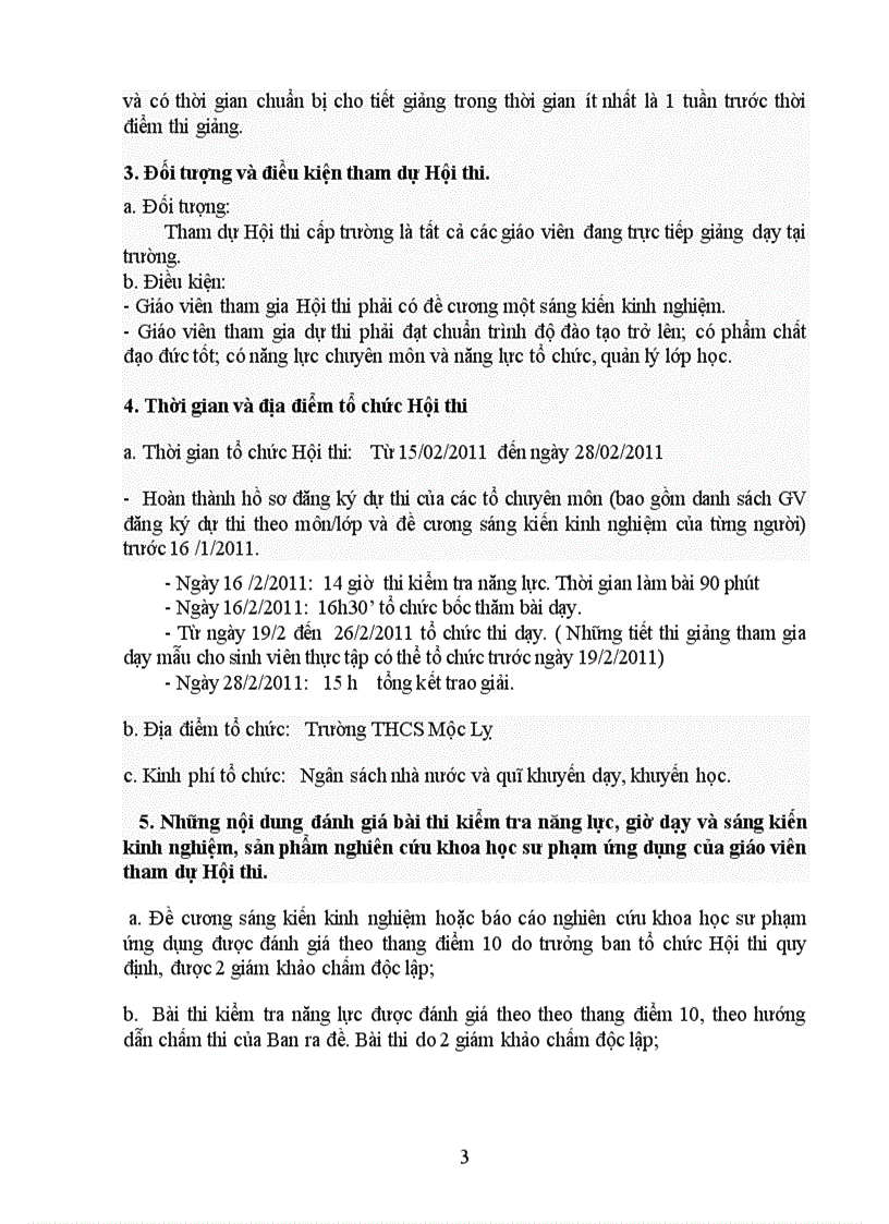 image for page Kê hoạch hội thi giáo viên giỏi trường thcs mộc lỵ