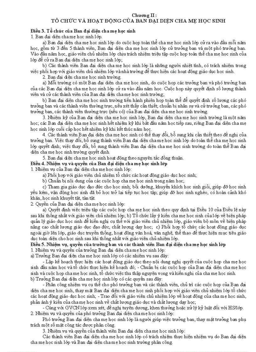 image for page Kế hoạch họp phụ huynh học sinh