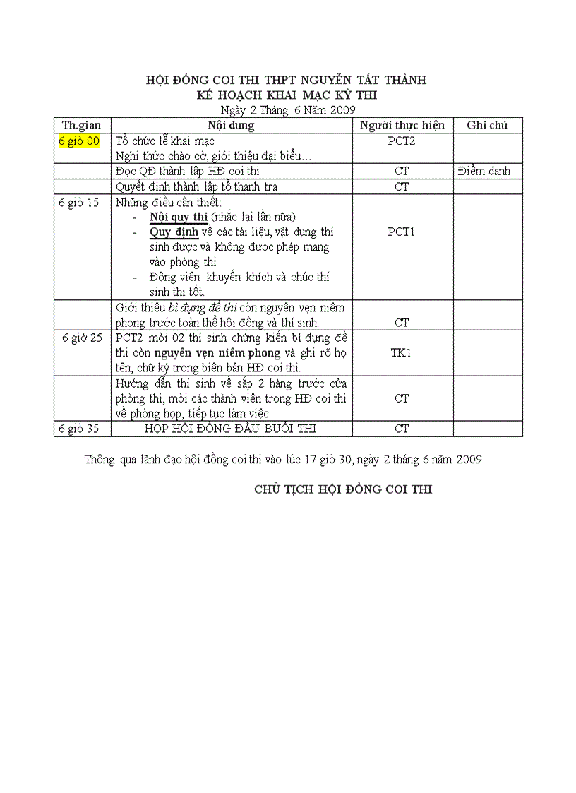 image for page Ke hoach khai mac