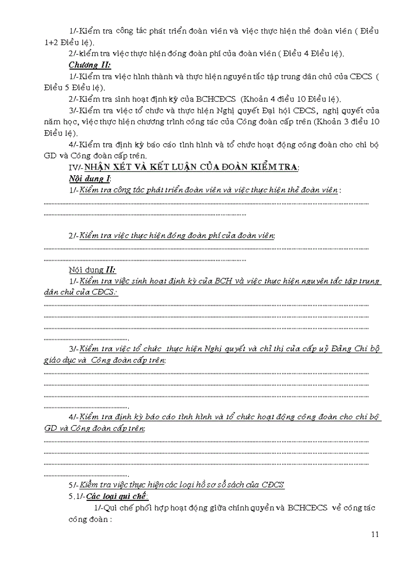 image for page Kế hoạch kiểm tra CĐCS năm học 2011 2012