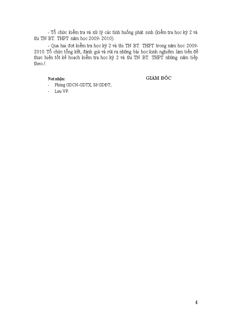 image for page Ke hoach kiem tra HK II va thi TN BT