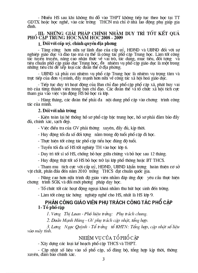 image for page Kế hoạch phổ cập cấp 3