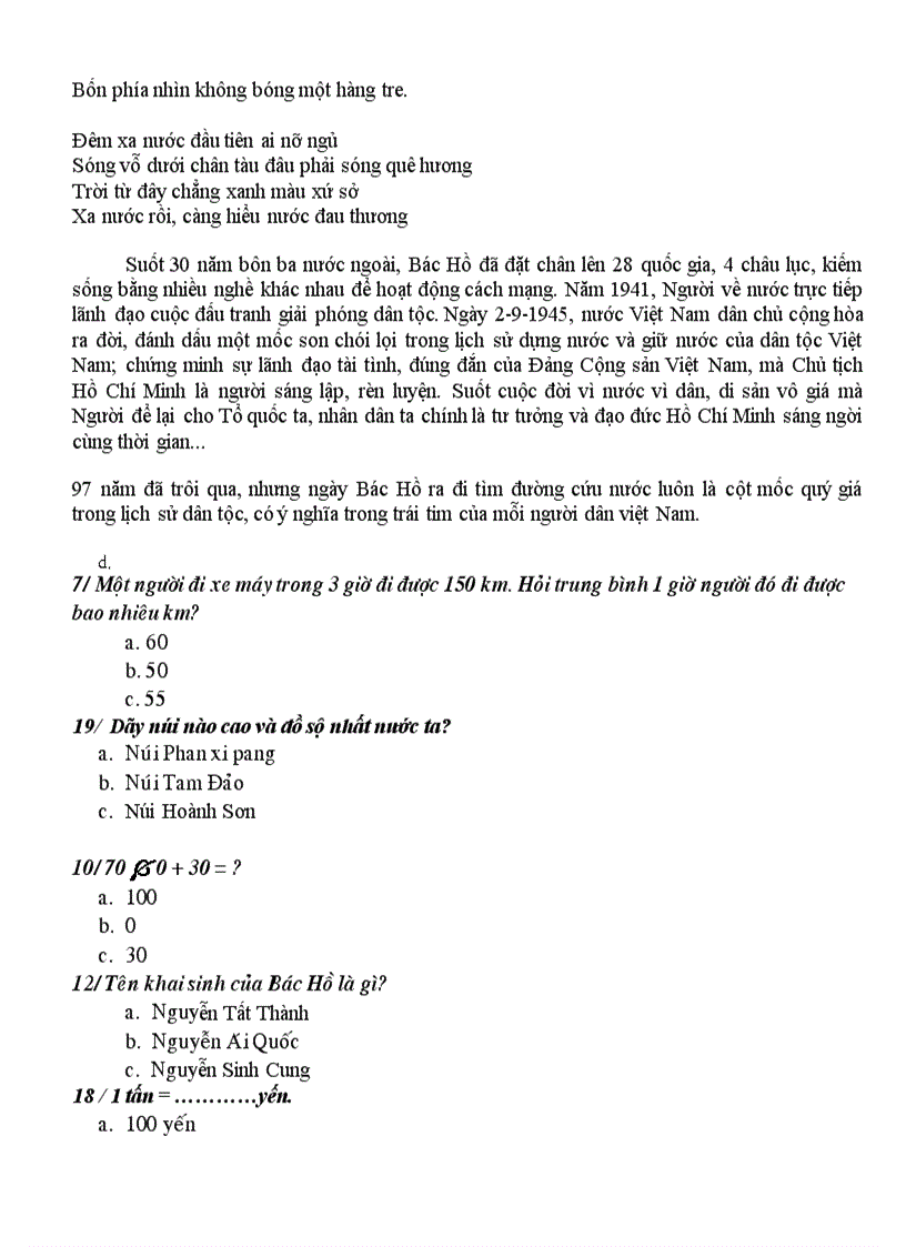 image for page Kế hoạch Rung chuông vàng cho khối 4