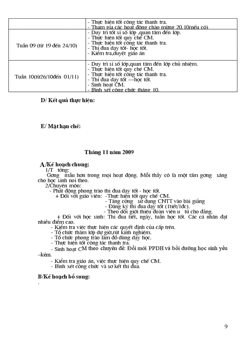 image for page Ke hoach to chuyen mon