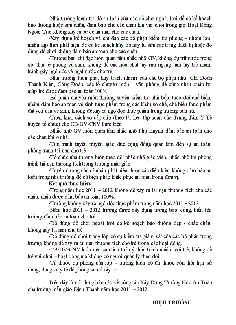 image for page Kế hoạch trường học an toàn