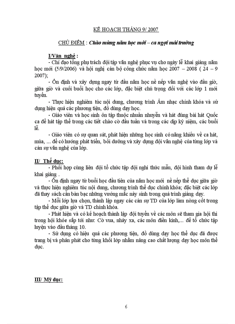 image for page Ke hoach van the my