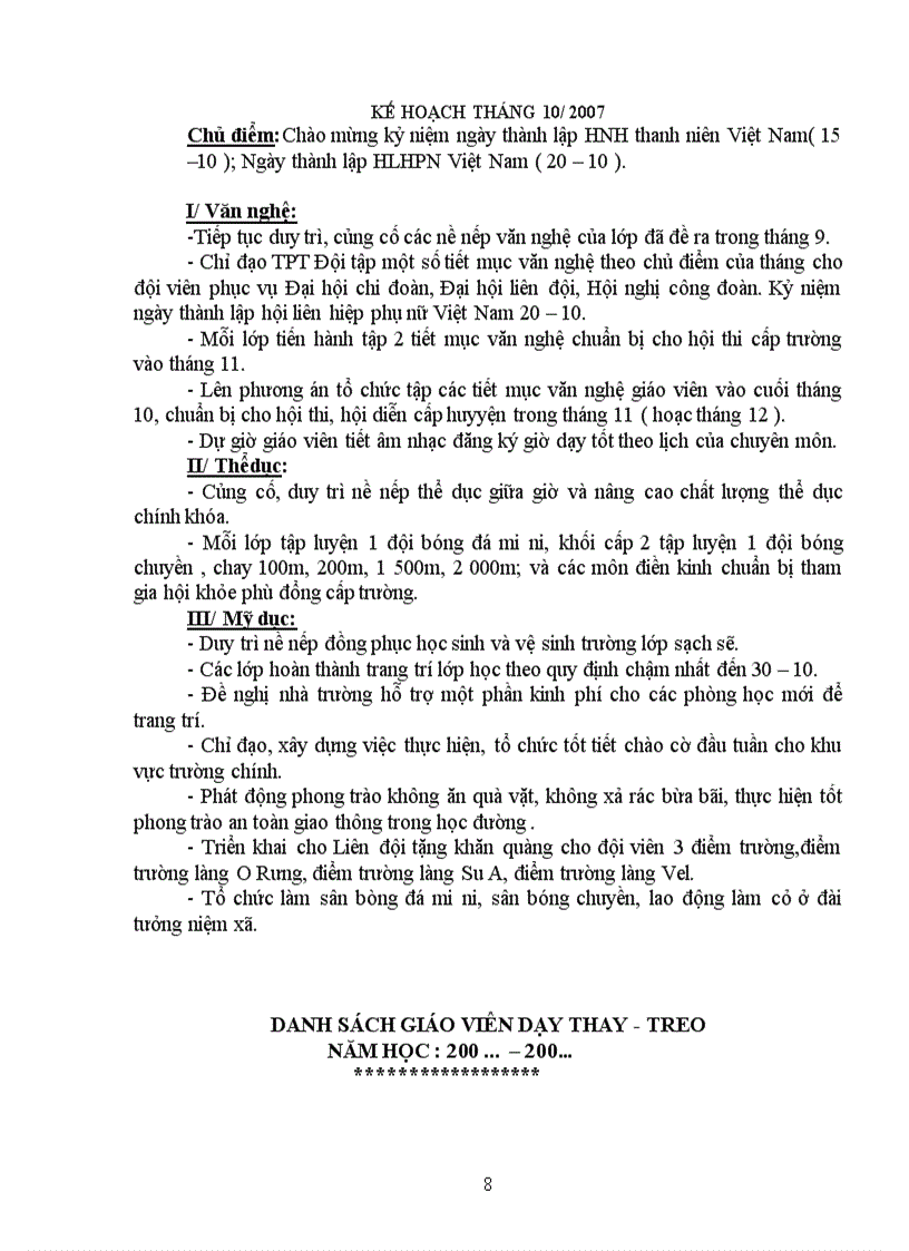 image for page Ke hoach van the my