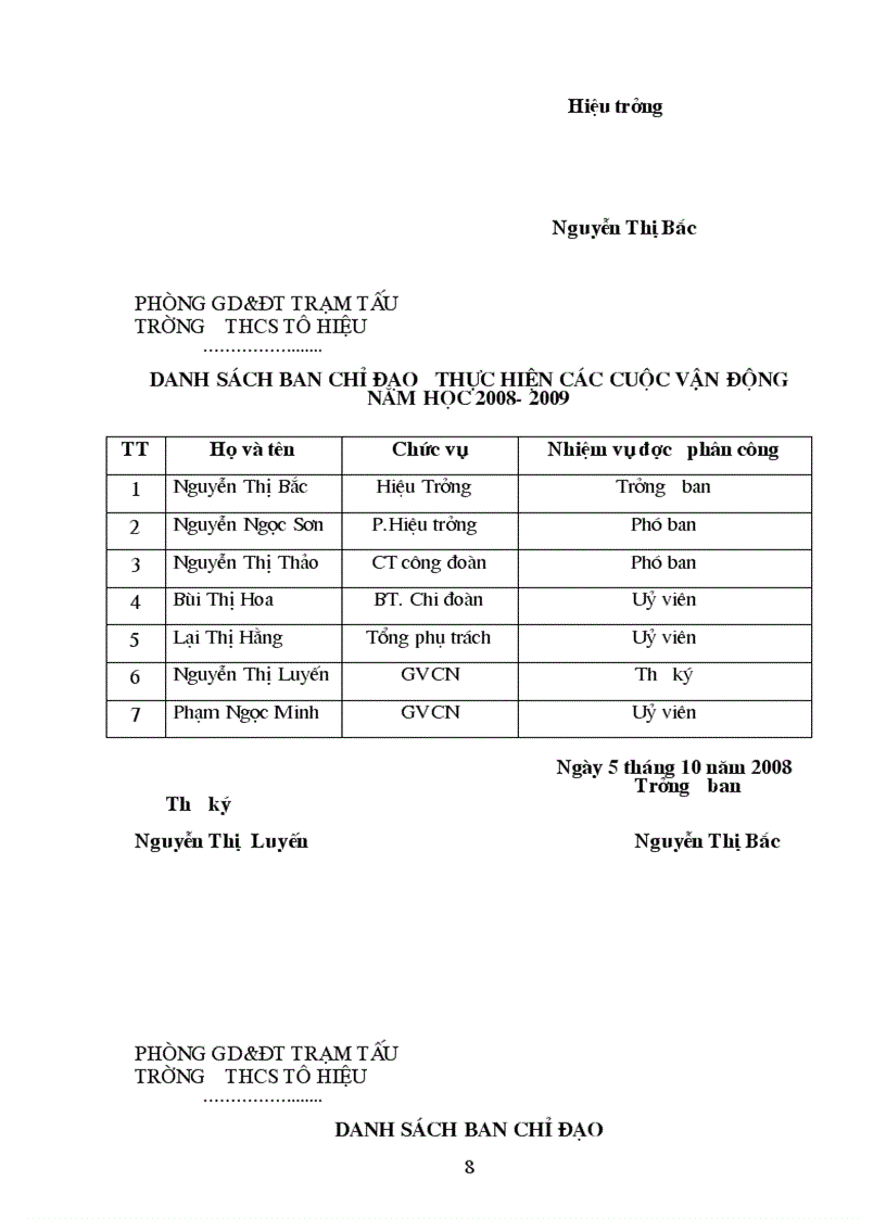 image for page Kế hoạch xây dựng trường học TT HSTC