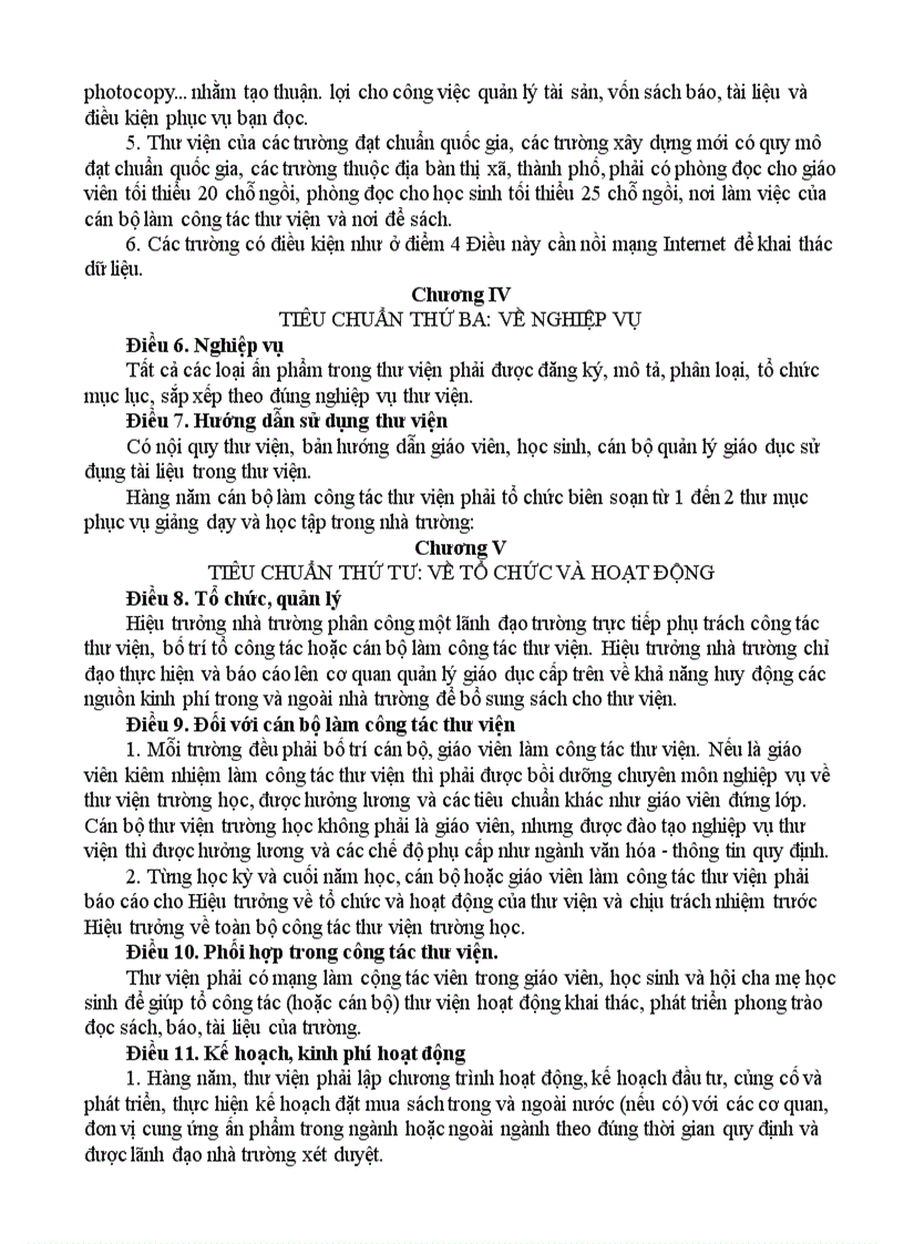 image for page Kế hoạch xd thư viện chuẩn