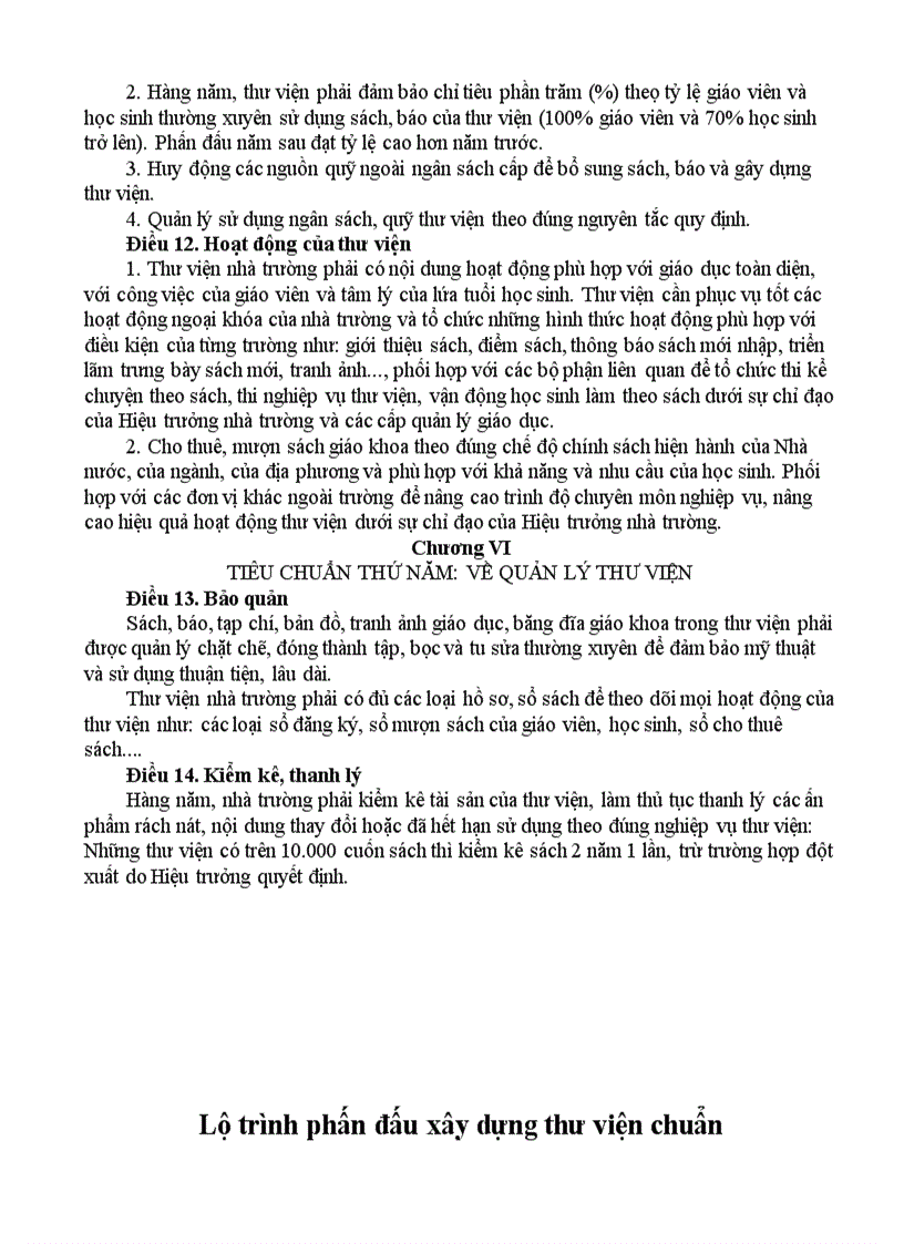 image for page Kế hoạch xd thư viện chuẩn