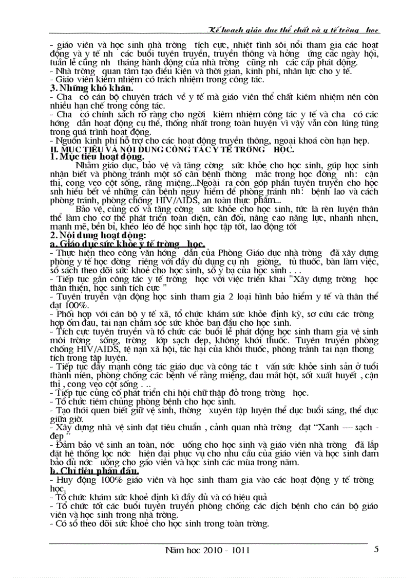 image for page Kế hoạch y tế