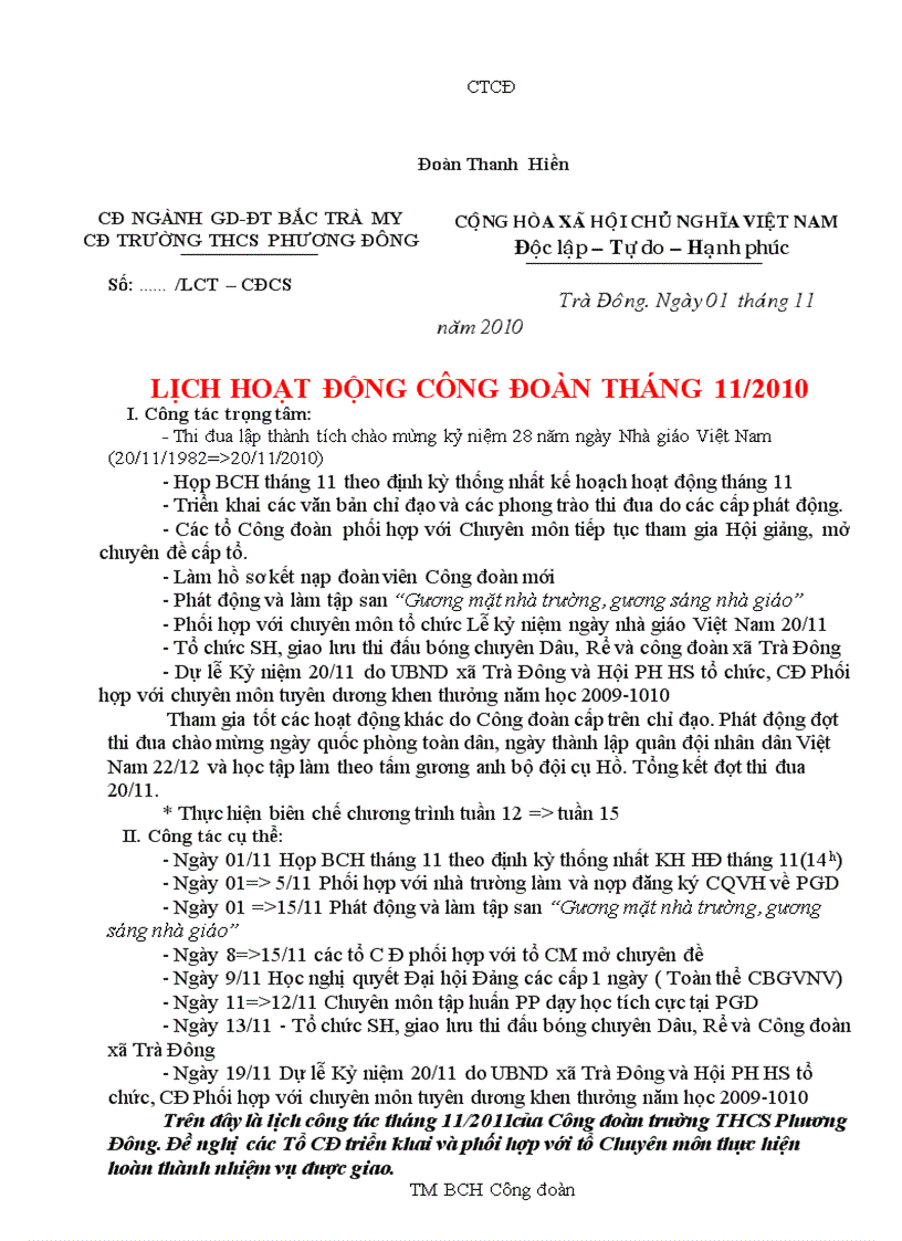 image for page KH Cong doan 2010 2011