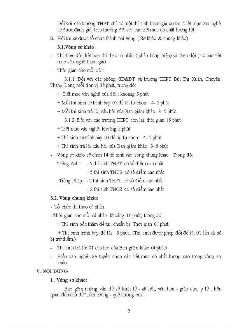 image for page KH thi hùng biện tiếng anh Tỉnh