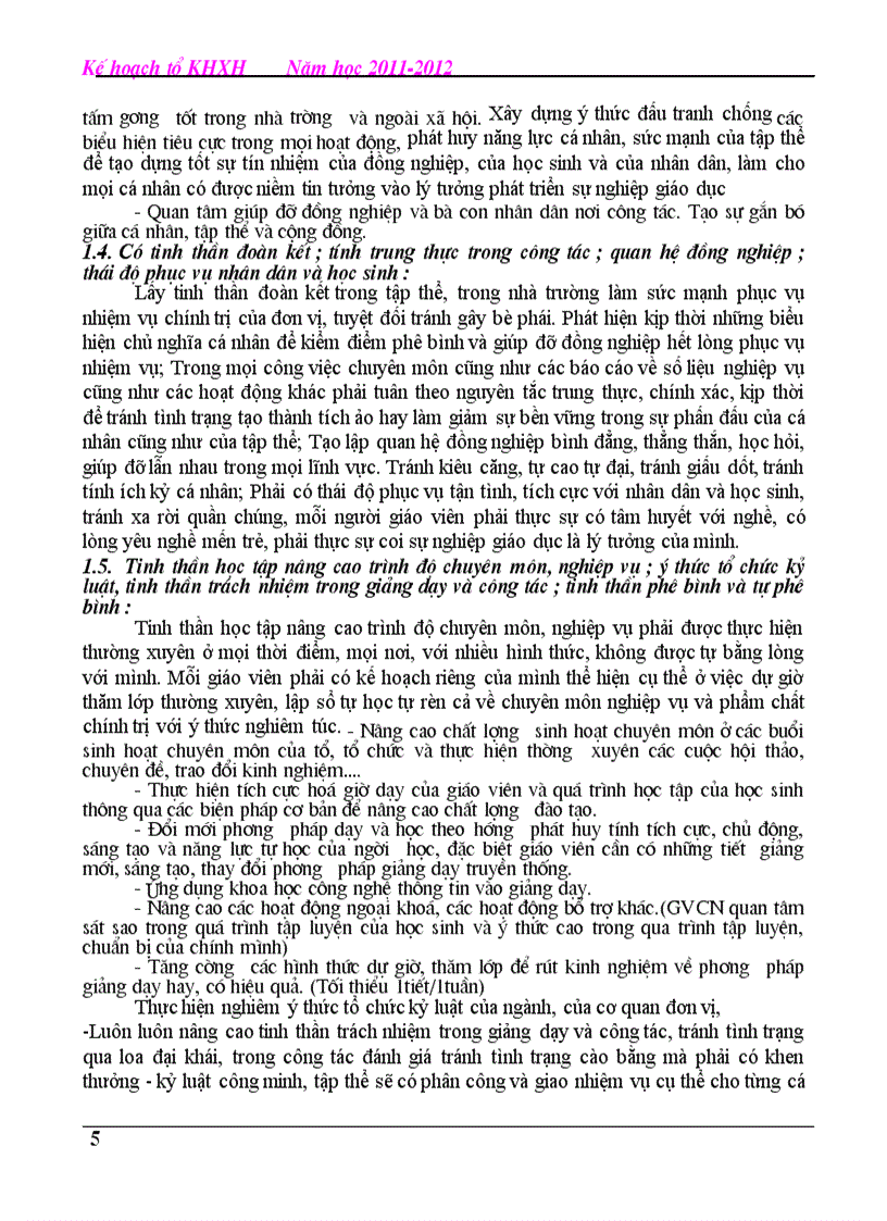 image for page KH tổ KHXH 2011 2012