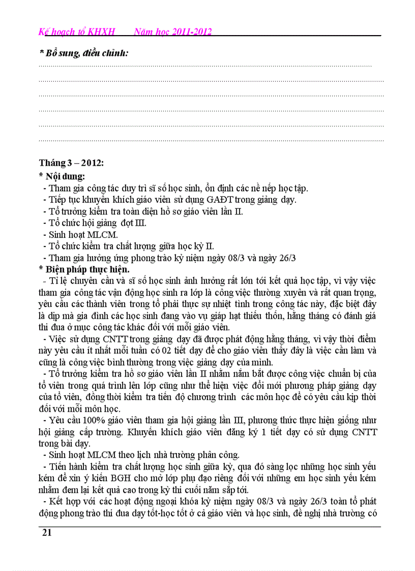 image for page KH tổ KHXH 2011 2012