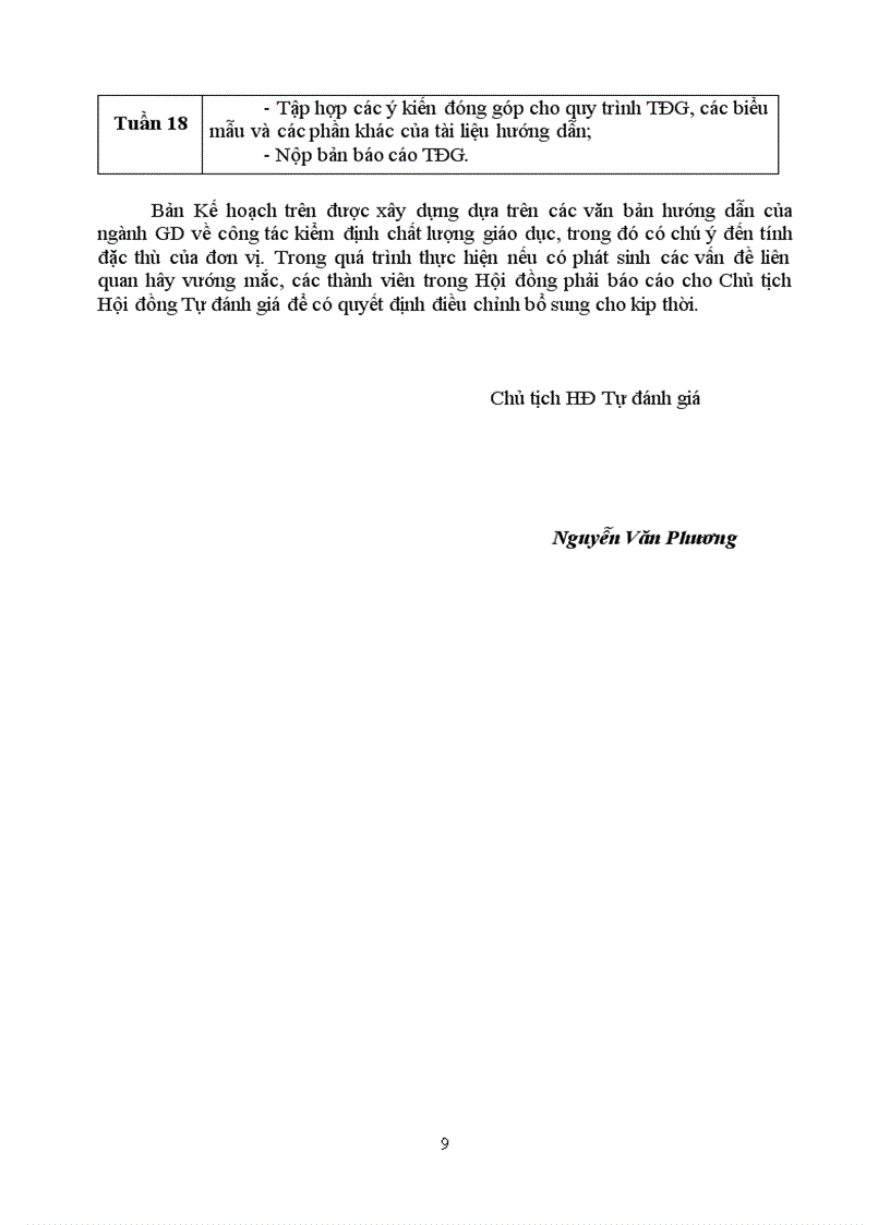 image for page KH tự đánh giá CLGD