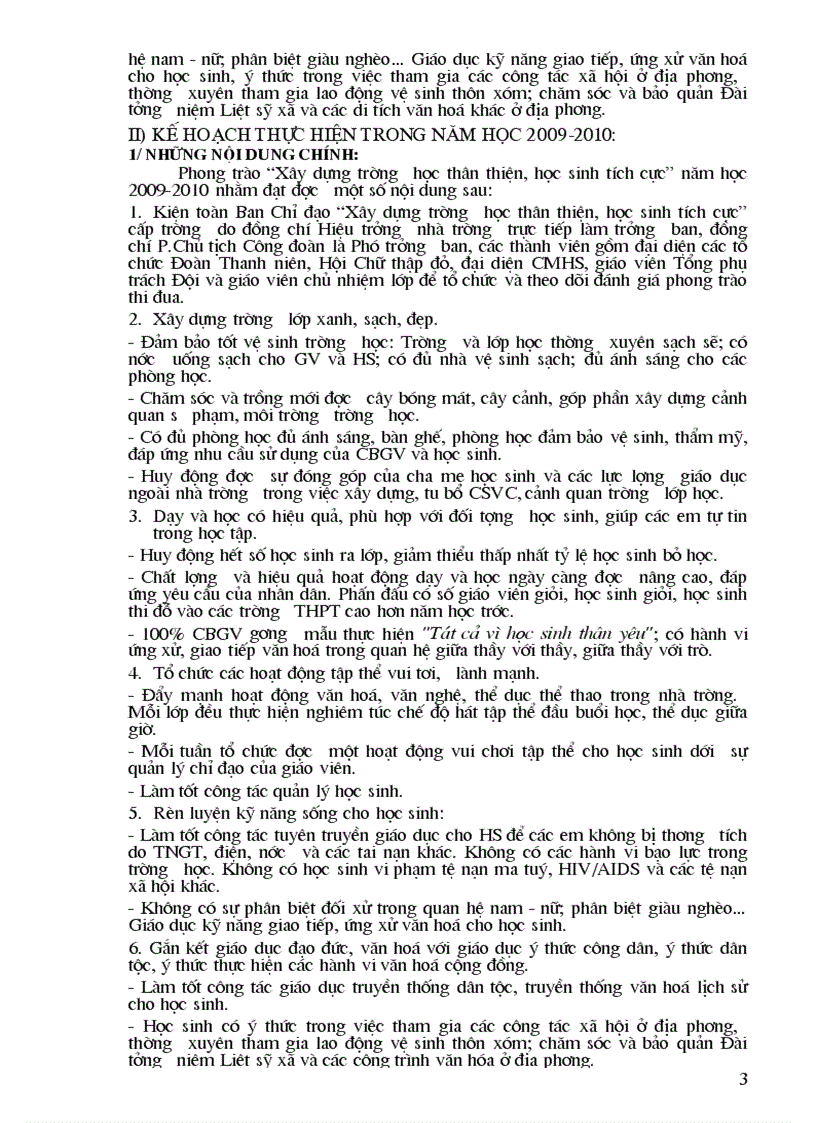 image for page KH XDPT truong hoc than thien 2010 2011