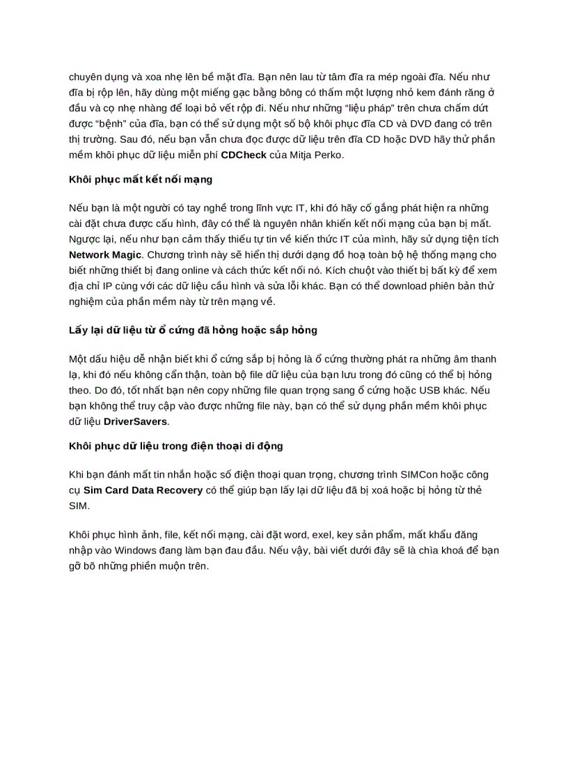 image for page Khắc phục lỗi phần mềm Window