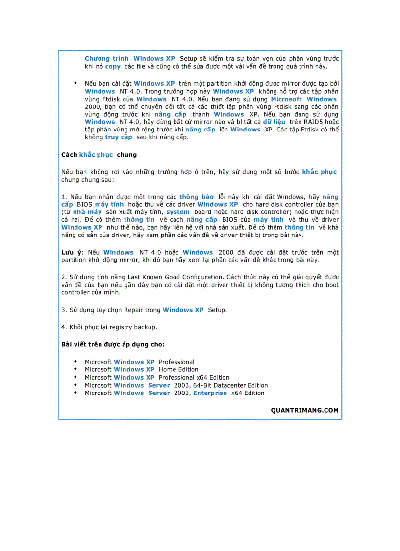 image for page Khắc phục sự cố cho lỗi8 pdf