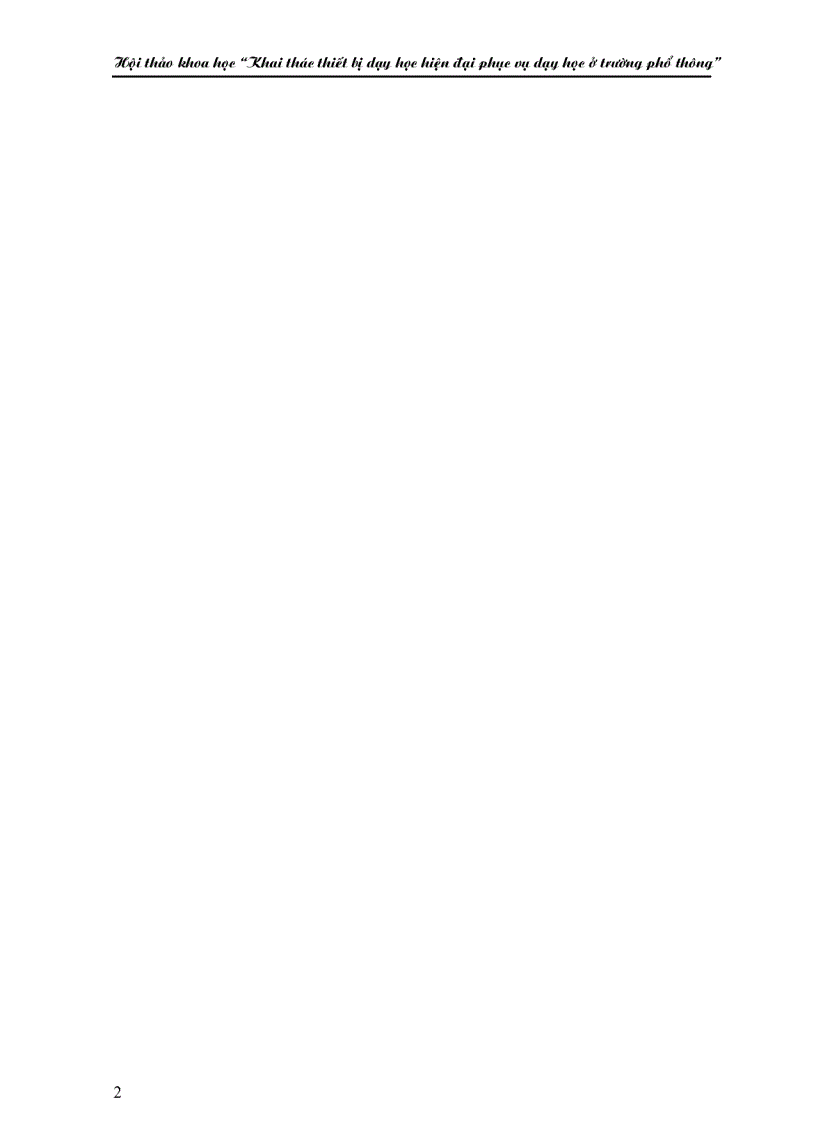 image for page Khai thác thiết bị dạy học ở trường phổ thông