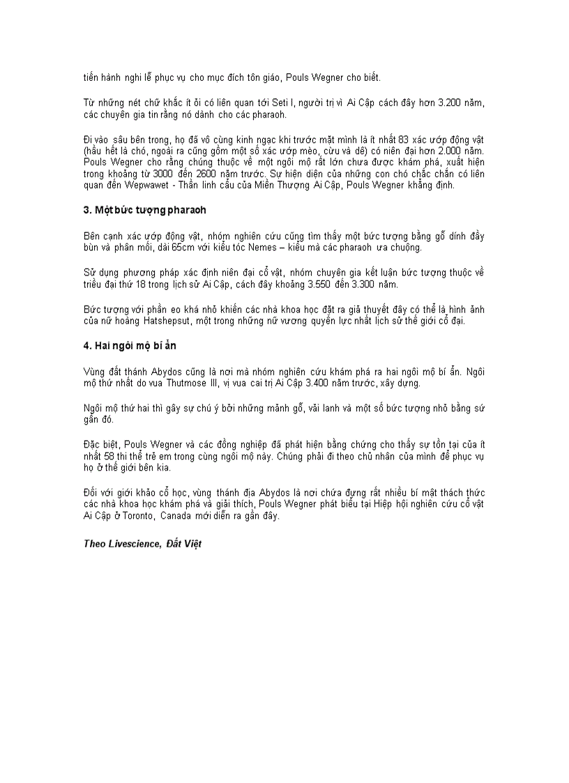 image for page Khám phá nơi linh thiêng bậc nhất Ai Cập cổ đại