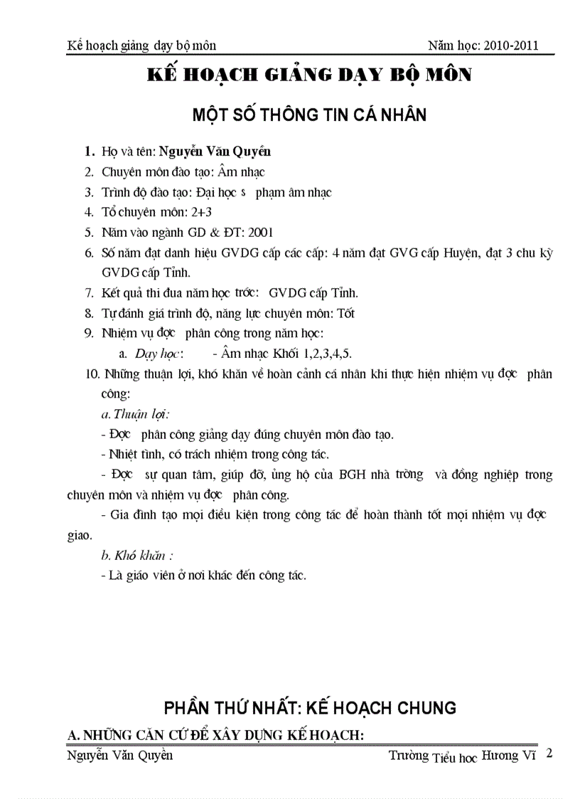 image for page KHBM Âm nhạc 2010 2011