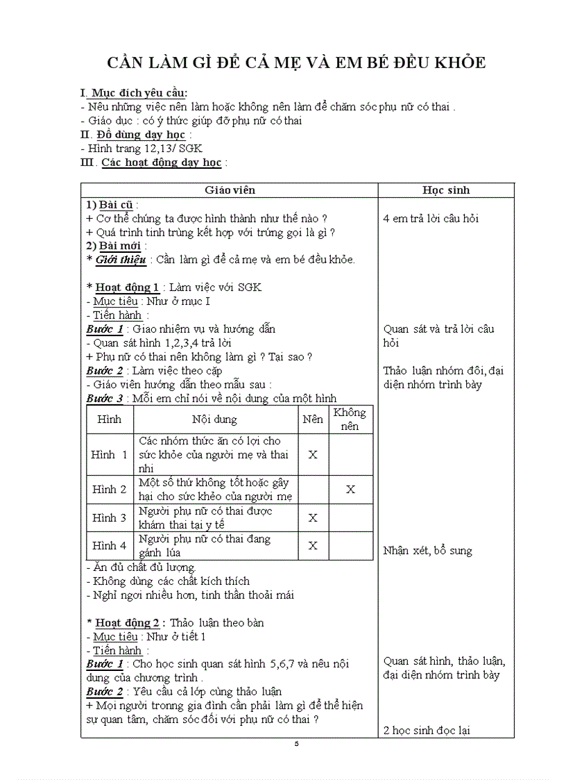 image for page Khoa học lớp 5 chuẩn kiến thức 2010 2011
