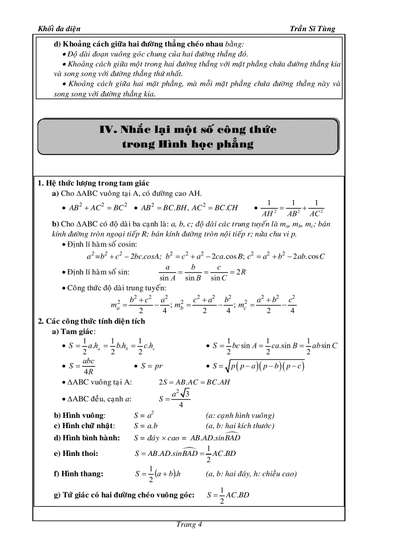 image for page Khối đa diện OTĐH